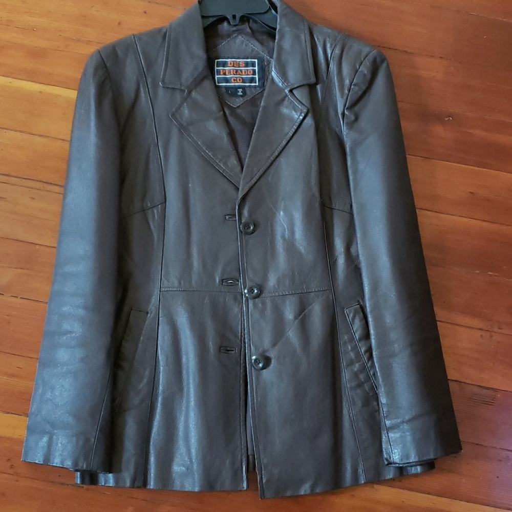 Leather jacket